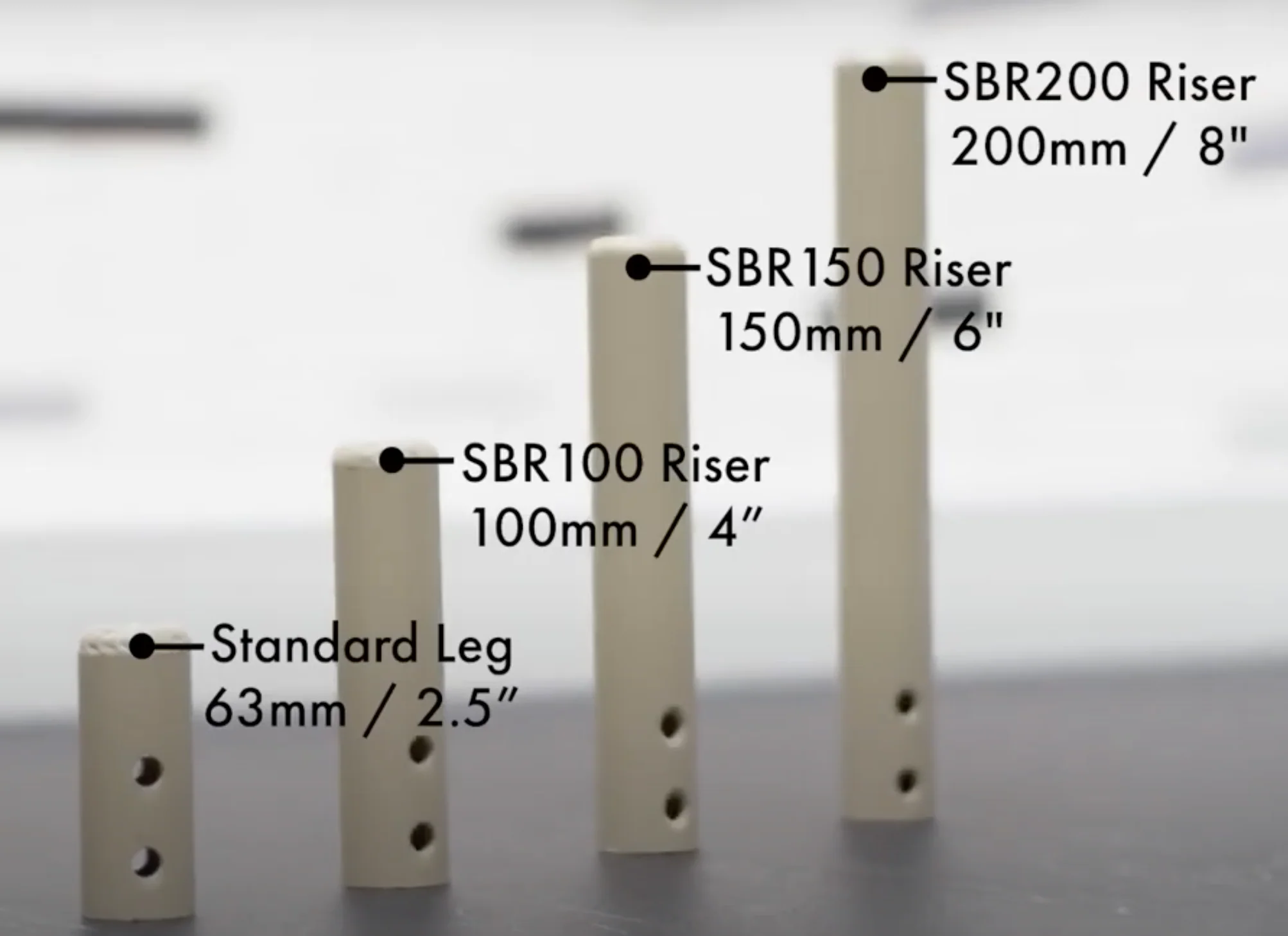 Shower Base Riser: SBR200-R